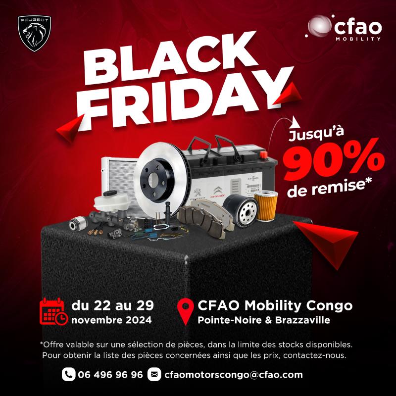 BLACK FRIDAY CHEZ CFAO MOBILITY CONGO - PEUGEOT